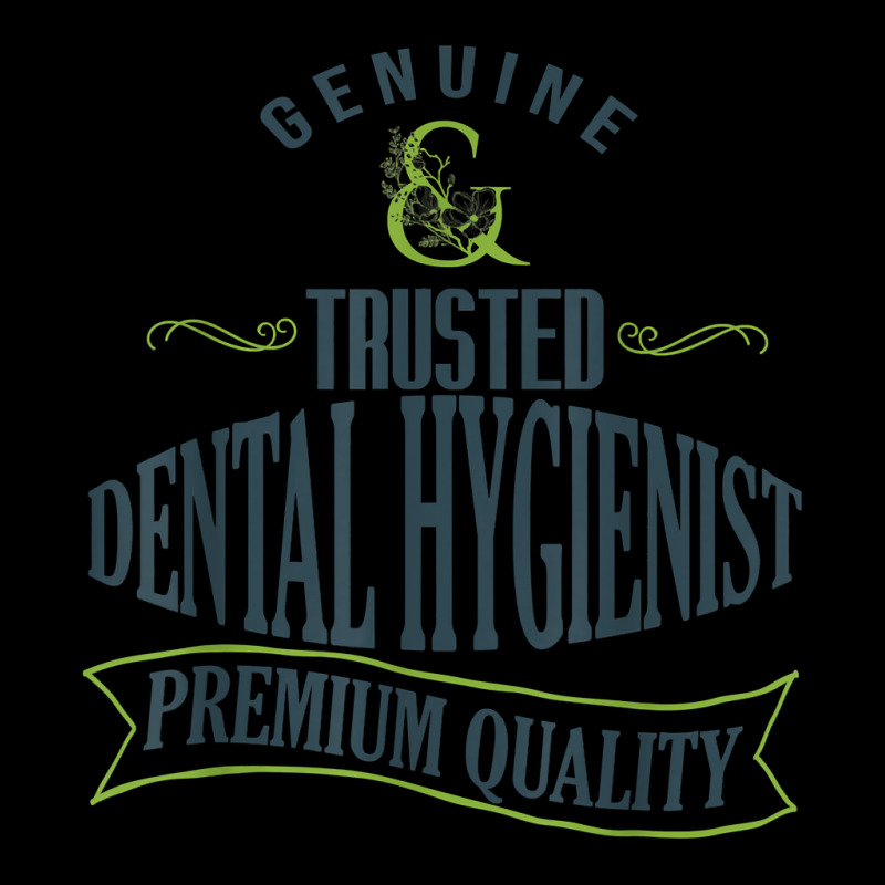 Genuine. Trusted Dental Hygienist. Premium Quality Professio T Shirt Fleece Short | Artistshot