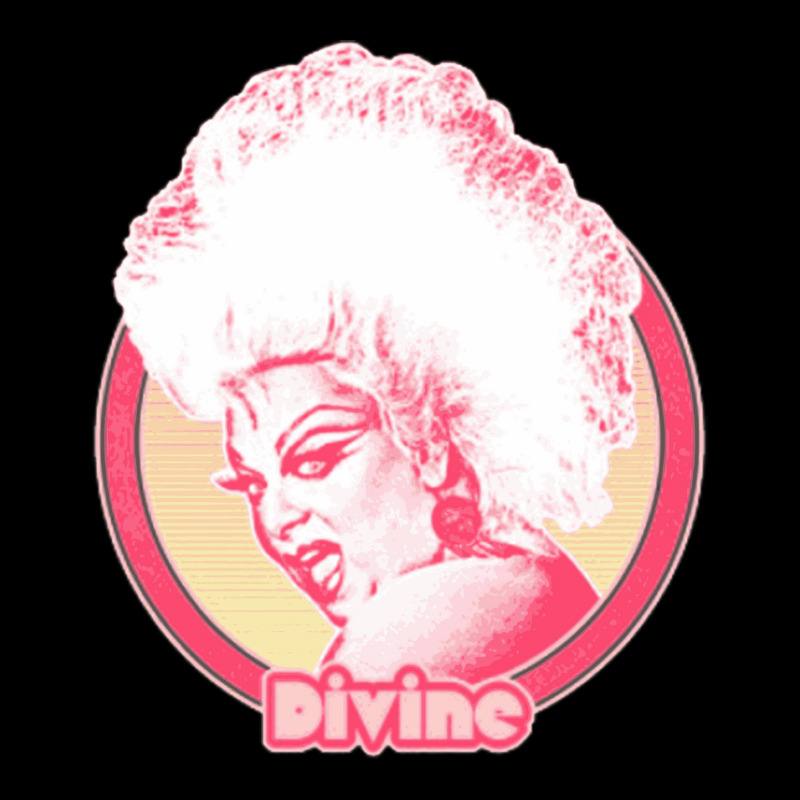 Divine Retro Fan Art Design V-Neck Tee by cm-arts | Artistshot