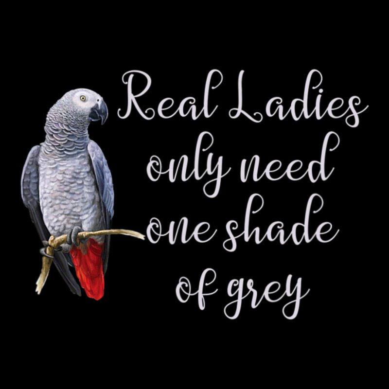 African Gray Parrot Real Ladies Quote Men's 3/4 Sleeve Pajama Set | Artistshot