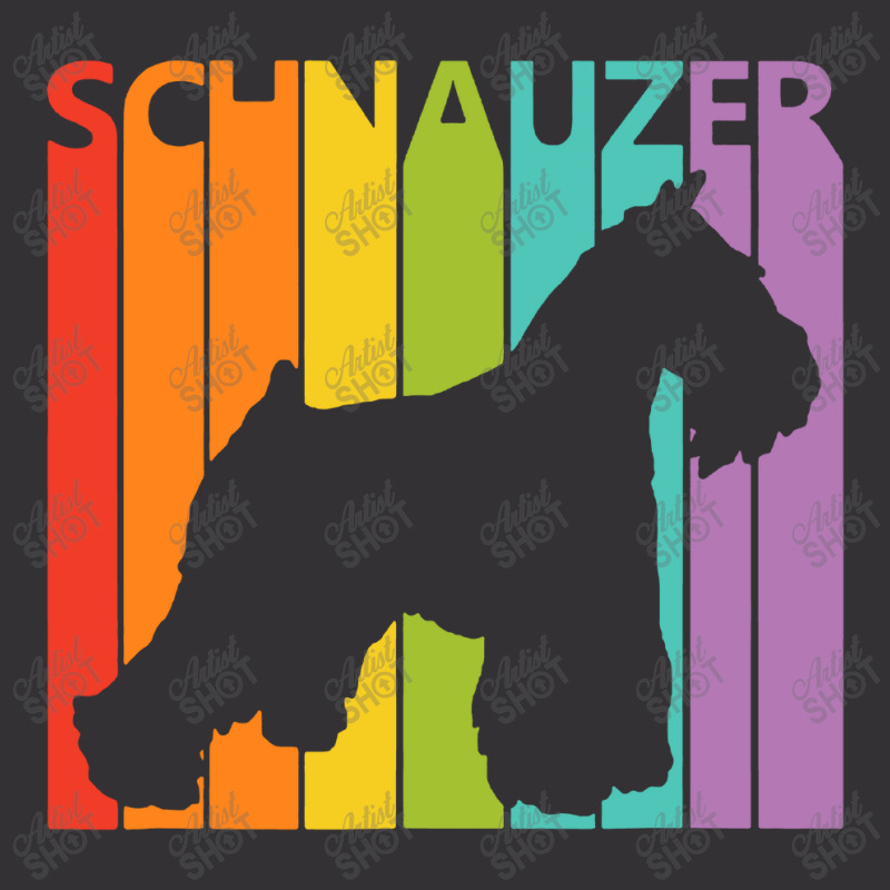 Cute Schnauzer Dog Vintage Hoodie And Short Set | Artistshot