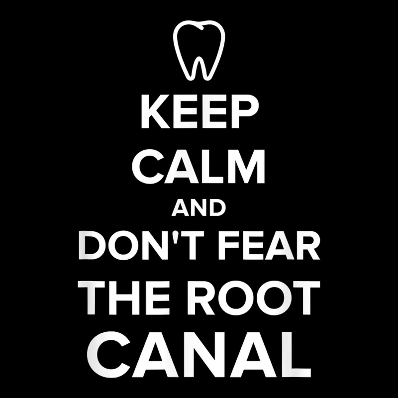 Keep Calm _ Dont Fear The Root Canal Adjustable Cap by ElsieLynne | Artistshot