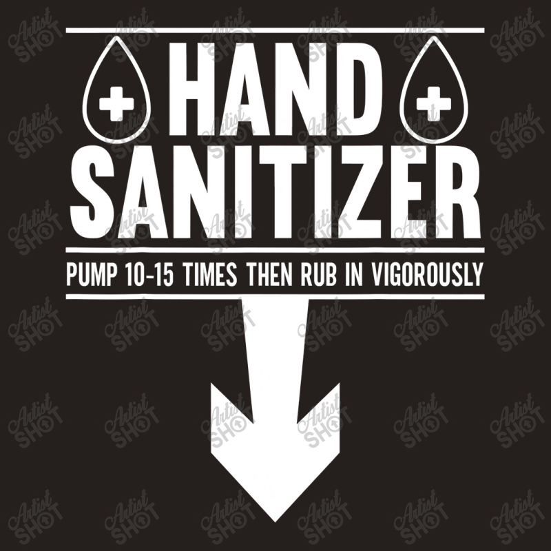 Mens Hand Sanitizer Adult Humor Funny Dirty Jokes Sarcastic Tank Top by home12 | Artistshot