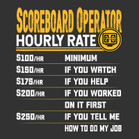 Funny Scoreboard Operator Hourly Rate T Shirt Baby Bodysuit | Artistshot