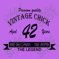 Wintage Chick 42 Rectangle Patch | Artistshot