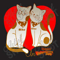 Valentine's Days Special Design Love Red Cat T-shirt | Artistshot