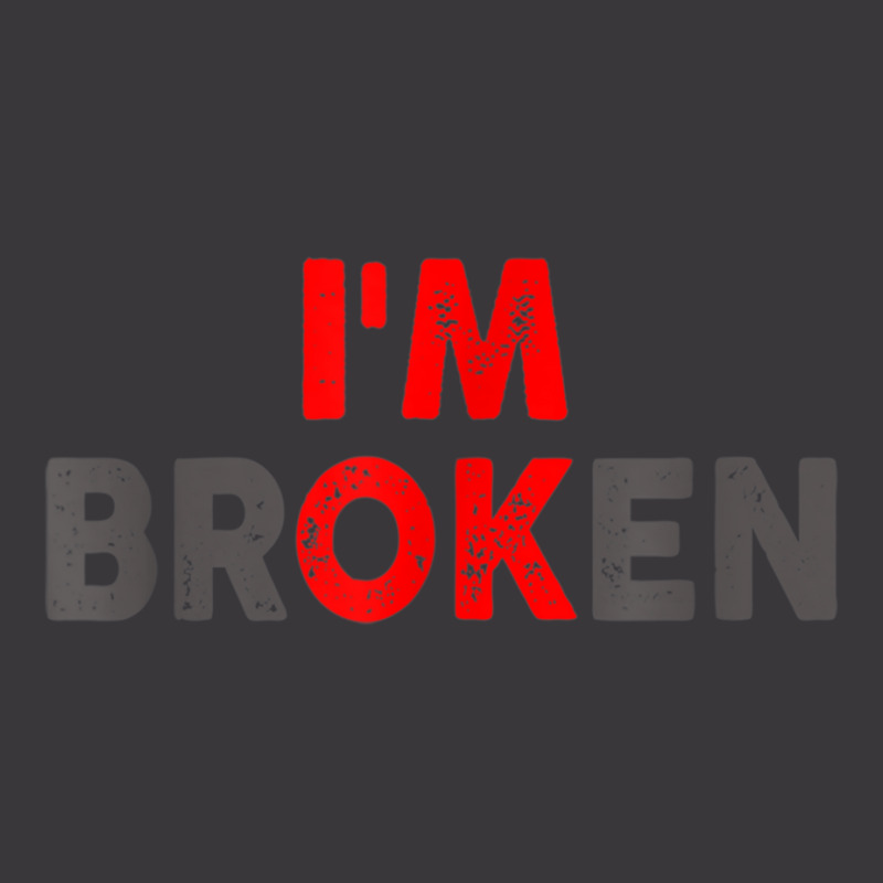 I'm Ok   I'm Broken Invisible Illness T Shirt Ladies Curvy T-Shirt by cm-arts | Artistshot