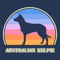 Australian Kelpie Australian Kelpie Vintage Sunset Dog Ladies Denim Jacket | Artistshot