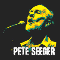 Pete Seeger Pete Seeger. Peter Seeger. Was An American Folk Singer And 3/4 Sleeve Shirt | Artistshot