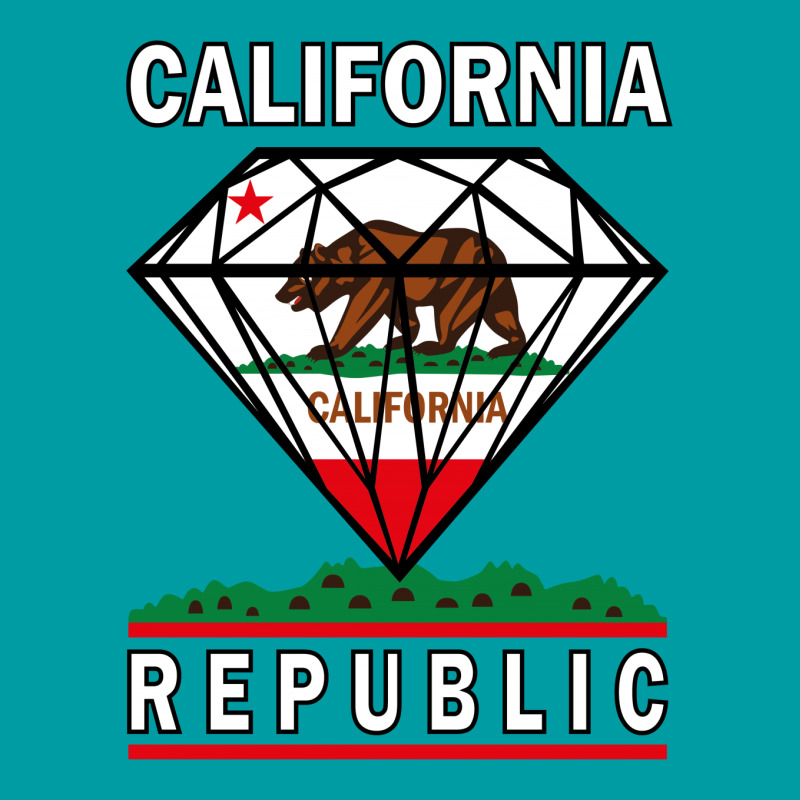 California Diamond Republic Round Patch | Artistshot
