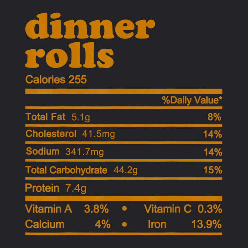 Dinner Rolls Nutrition Facts 2021 Thanksgiving Nutrition Youth Tee by cm-arts | Artistshot