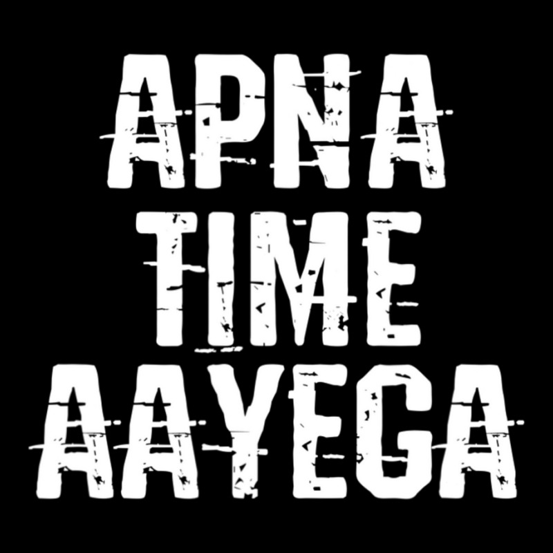 Apna Time Aayega Bollywood Desi Hindi Quote Long Sleeve Shirts by cm-arts | Artistshot