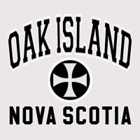 Oak Island Varsity Style Cross Black Print Pullover Hoodie Pocket T-shirt | Artistshot