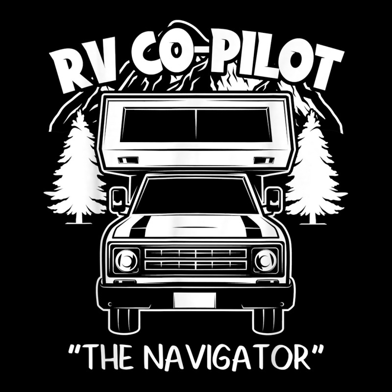 Rv Co-pilot Funny Camper Vacation Road Trip The Navigator Cropped Hoodie by LINDAFRAZIER | Artistshot