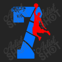 Kids 7 Year Old 7th Basketball Birthday 3/4 Sleeve Shirt | Artistshot