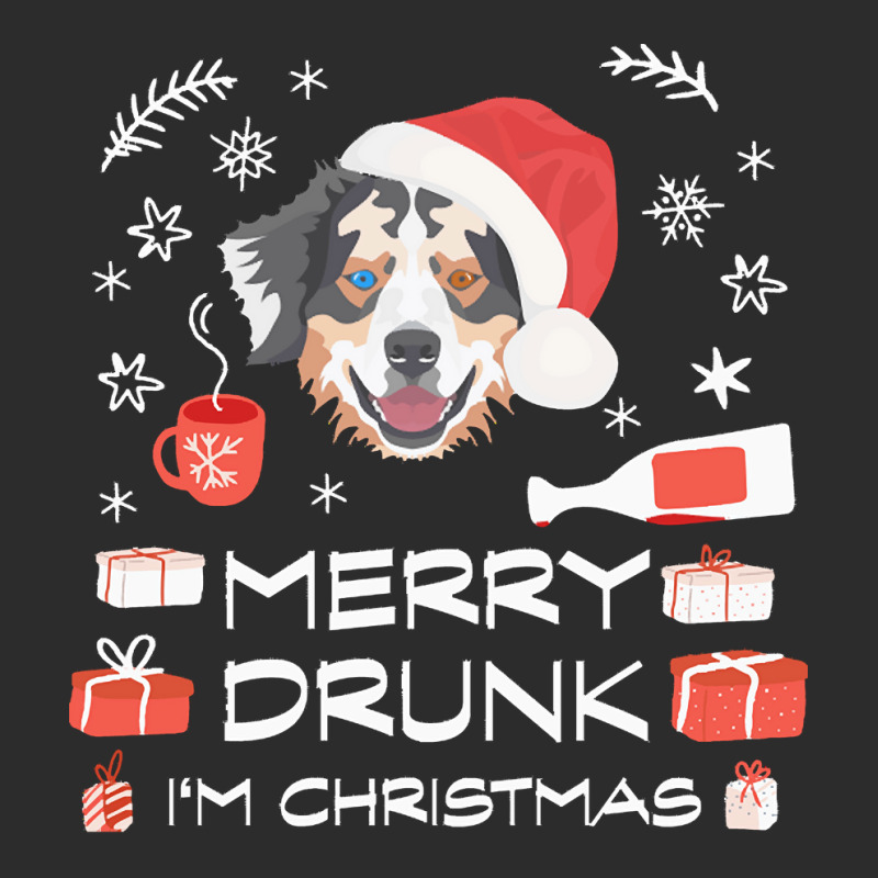 Australian Shepherd Pet Australian Shepherd Drunk Exclusive T-shirt by netheriteshepherd | Artistshot