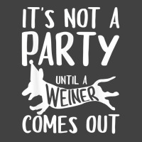 Funny Weiner Dog Gift For Men Women Cool Dachshund Party T Shirt Vintage T-shirt | Artistshot