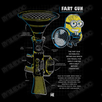 Fart Gun Schematics Portrait Youth Zipper Hoodie | Artistshot