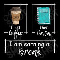 First Coffee Then Data Iam Earning A Break Special Education Fleece Short | Artistshot