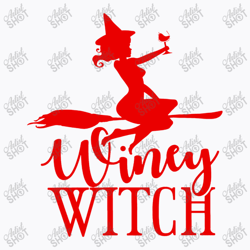 Winey Witch Funny Adult Humor Halloween T-shirt | Artistshot