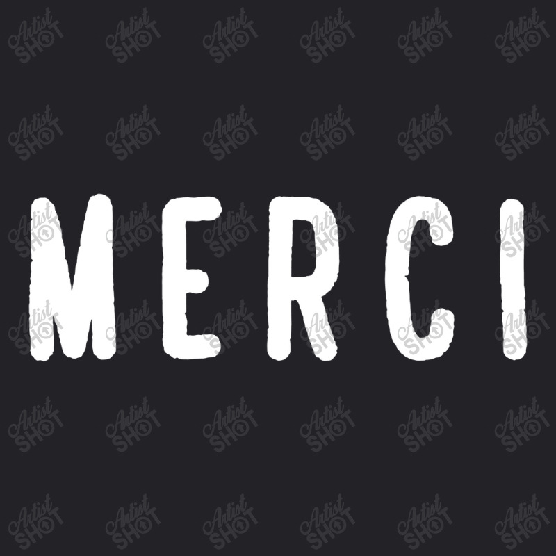 Noun Merci Thank You Translation Youth Tee | Artistshot