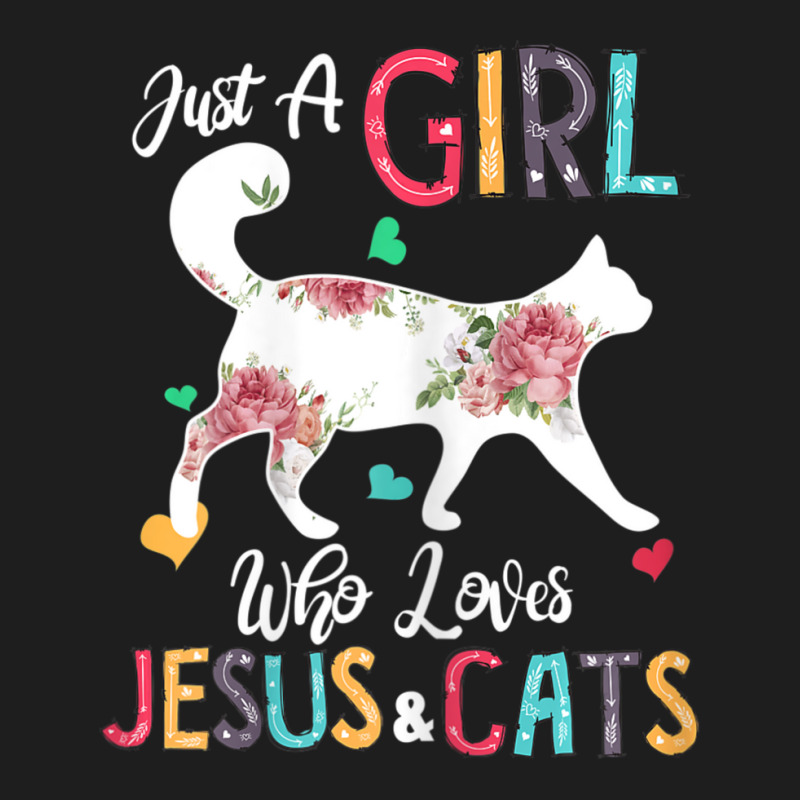 Just A Girl Who Loves Jesus And Cats Costume Christian Classic T-shirt by huynhhuutrunghpa | Artistshot