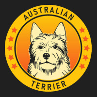 Australian Terrier Australian Terrier Dog Portrait Ladies Polo Shirt | Artistshot