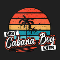 Colorful Sunset Palm Tree Best Cabana Boy Ever Tank Top Ladies Polo Shirt | Artistshot