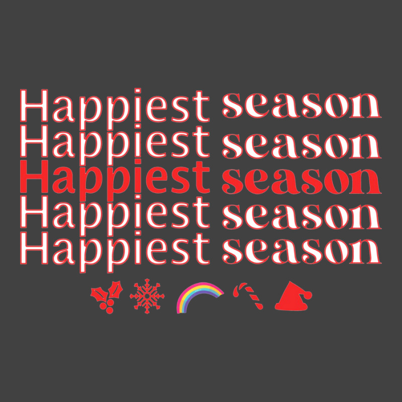 Happiest Holiday Season Vintage T-shirt | Artistshot