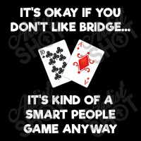 Bridge   Funny Bridge Card Game Smart People Adjustable Cap | Artistshot