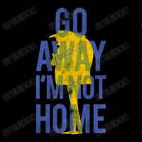 Go Away Im Not Home Gru Silhouette Cropped Sweater | Artistshot