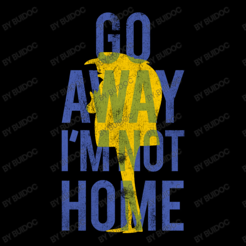 Go Away Im Not Home Gru Silhouette Cropped Sweater by BuiDoc | Artistshot