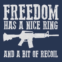 Awesome Freedom Has A Nice Ring And A Bit Of Recoil Sweatshirt Men Denim Jacket | Artistshot