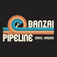 Banzai Pipeline   80's Graphic   North Shore Hawaii Pullover Hoodie T-shirt | Artistshot