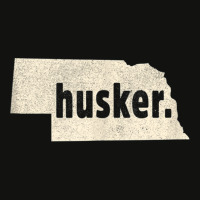 Nebraska State Nickname Husker [distressed] Tank Top Scorecard Crop Tee | Artistshot