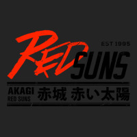 Initial D - Redsuns Tee (black) 3/4 Sleeve Shirt | Artistshot