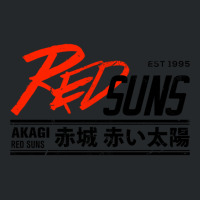 Initial D - Redsuns Tee (black) Crewneck Sweatshirt | Artistshot