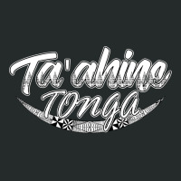 Ta'ahine Tonga   Tongan Girl Pullover Hoodie Women's Triblend Scoop T-shirt | Artistshot