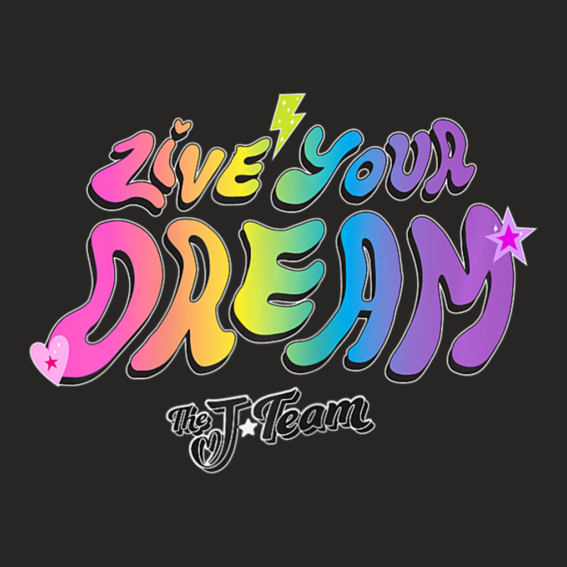 J Team Live Your Dream Ladies Fitted T-Shirt by cm-arts | Artistshot