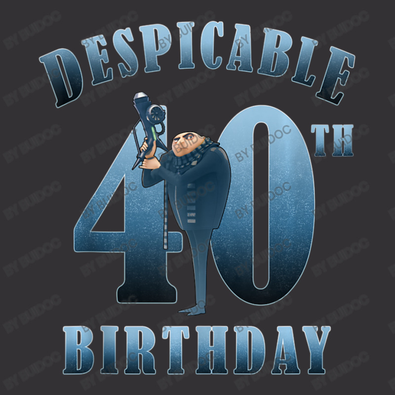 Gru Despicable 40th Birthday Vintage Short by BuiDoc | Artistshot