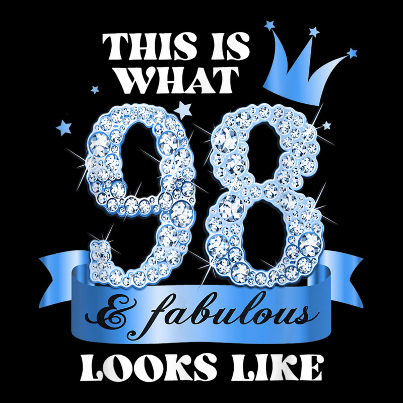 98 & Fabulous I Blue Black Party Group Candid Photo Outfit V-neck Tee | Artistshot