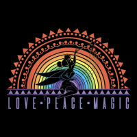 Peter Pan Love Peace Magic Rainbow Tinker Bell Women's V-neck T-shirt | Artistshot