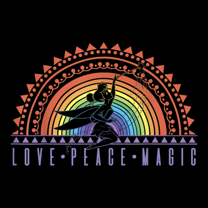 Peter Pan Love Peace Magic Rainbow Tinker Bell Women's V-Neck T-Shirt by MabellaPlaxco | Artistshot