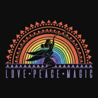 Peter Pan Love Peace Magic Rainbow Tinker Bell Crop Top | Artistshot