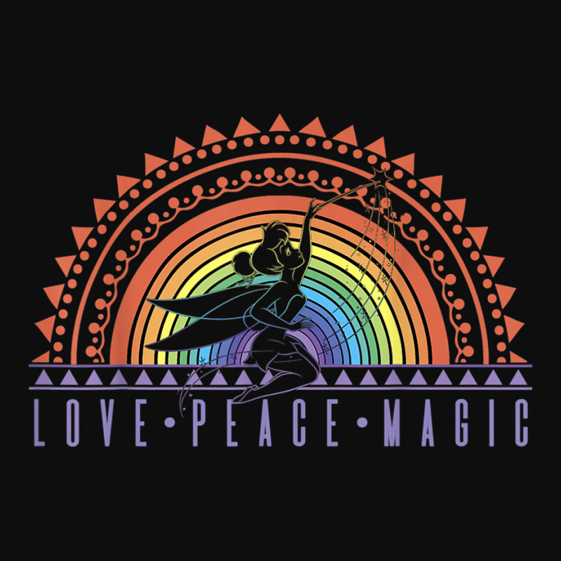 Peter Pan Love Peace Magic Rainbow Tinker Bell Crop Top by MabellaPlaxco | Artistshot