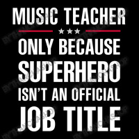 Gift For Superhero Music Teacher Adjustable Cap | Artistshot