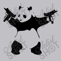 Panda Holding Machine Guns Funny Pocket T-shirt | Artistshot