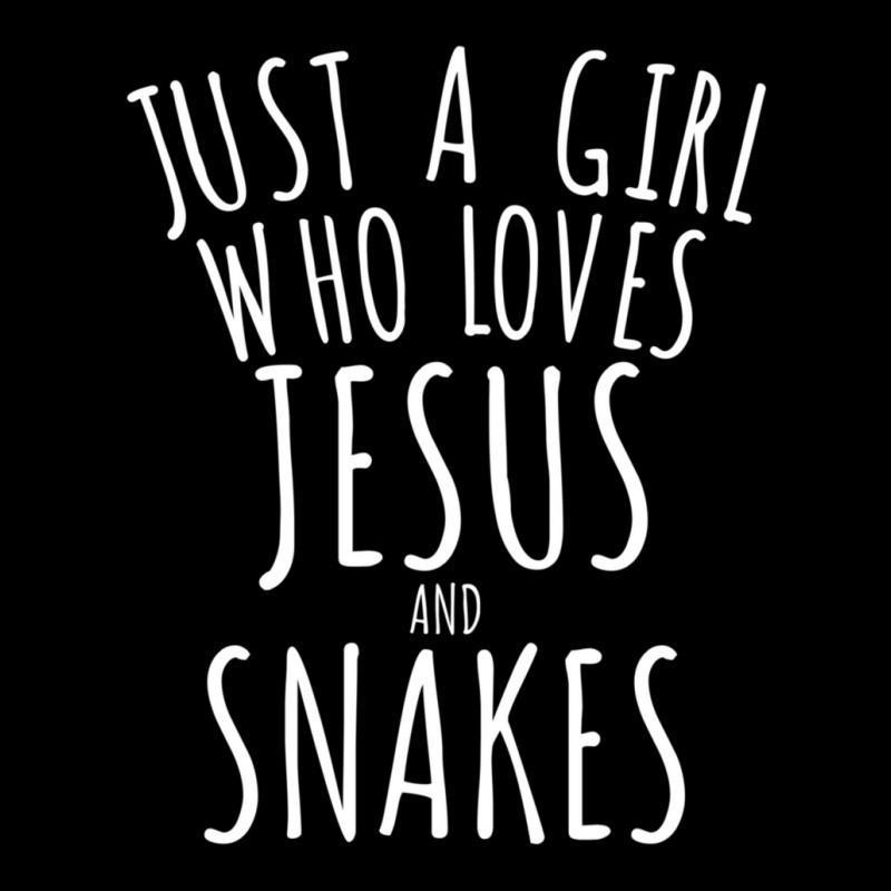 Just A Girl Who Loves Jesus And Snakes Funny Adjustable Cap by huynhhuutrunghpa | Artistshot