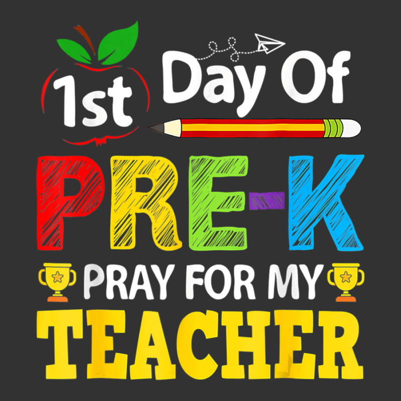 First Day Of Pre K Pray For My Teacher Back To School Baby Bodysuit | Artistshot