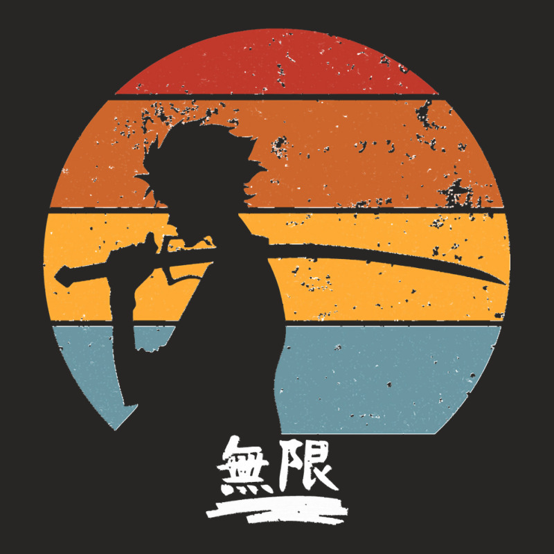 Samurai Champloo Mugen Sunset Silhouette Mugen Samurai Champloo Classi Ladies Fitted T-Shirt by lyheranea | Artistshot