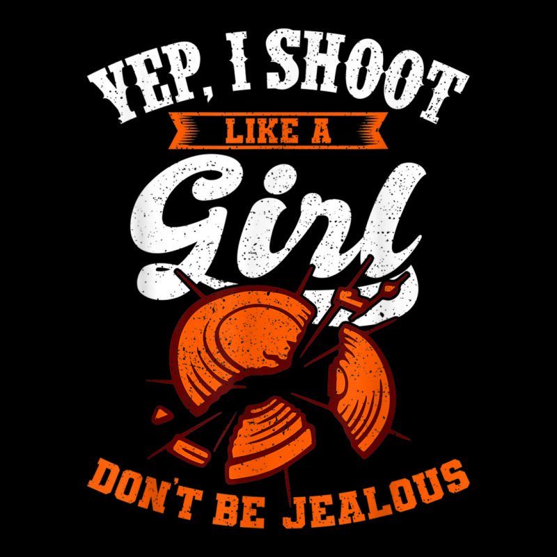 Clay Target Shooting Yep, I Shoot Like A Girl Gift T Shirt Men's 3/4 Sleeve Pajama Set | Artistshot